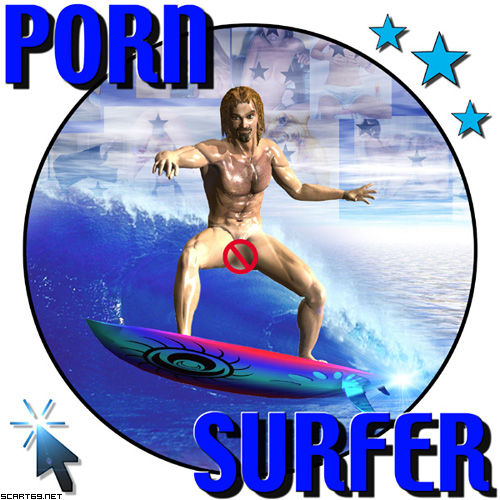 Porn Surfer - T-shirt