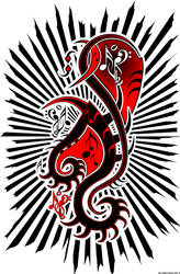 Punk Note Tatt by scart