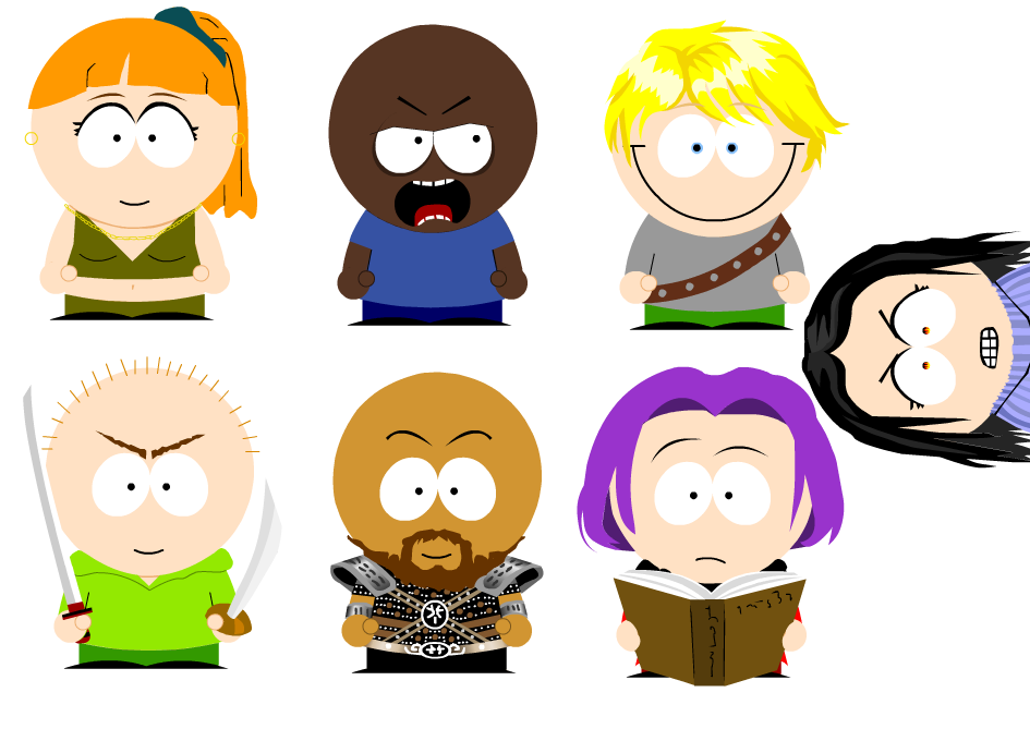 OotS Goes South Park