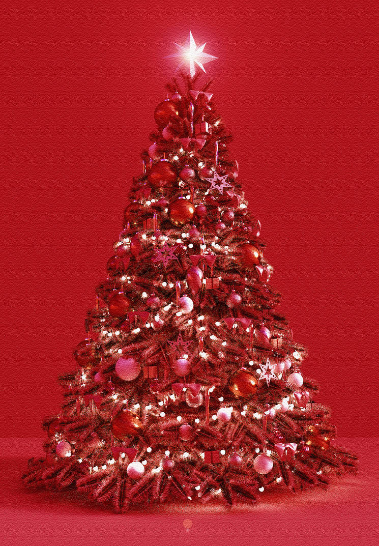 Red Christmas Tree by Platycerium on DeviantArt