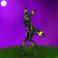May's Latex Umbreon Suit 2