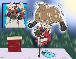 Reindeer Inflatable Izzy
