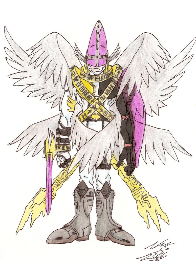 Digimon Angemon Evolution by Elementalkatana on DeviantArt