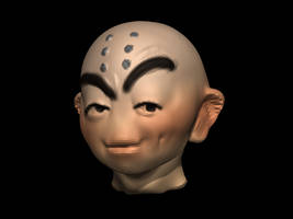 Zbrush doodle - Krillin