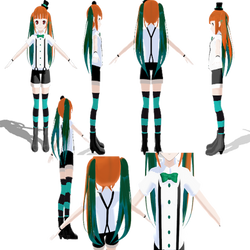 MMD- Mrs. Pumpkin, Version 2 by EmmysMMDProductions