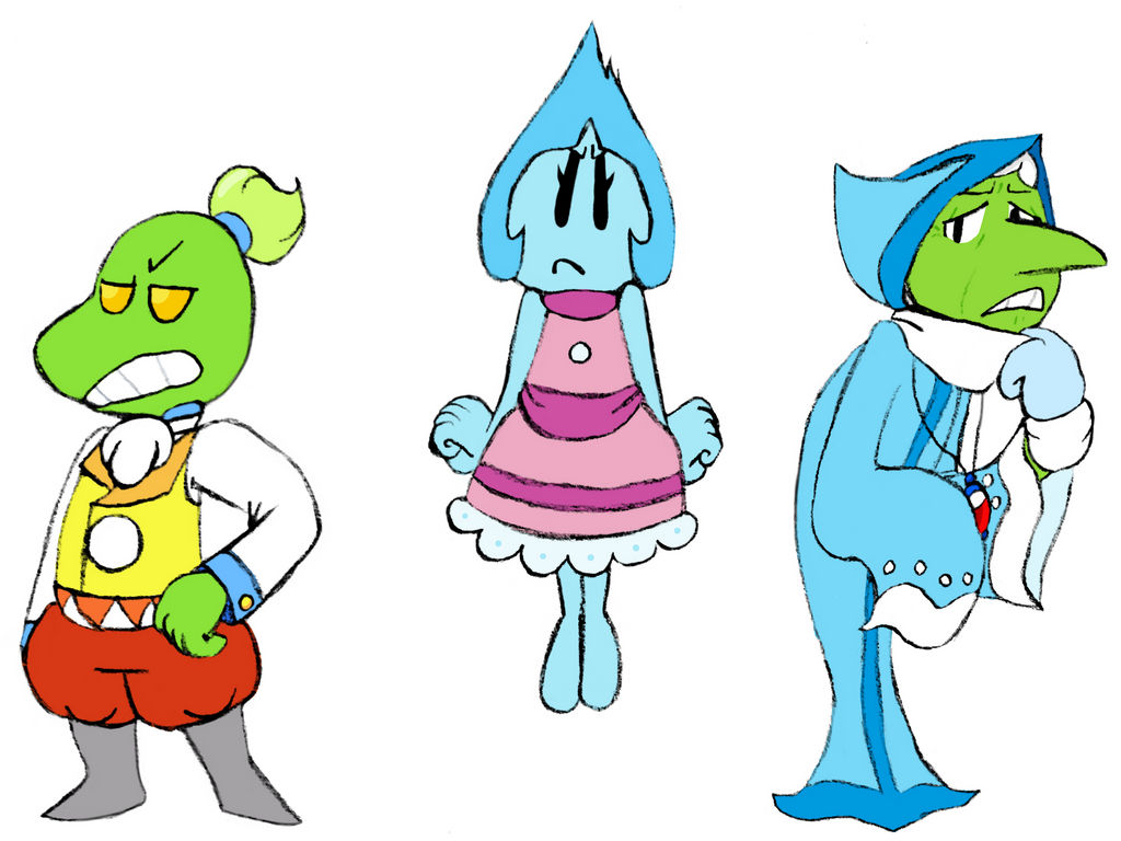 Roleswap Trio by MaxieRuffman on DeviantArt