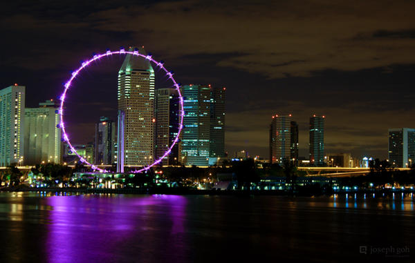 Marina Barrage Cityscape