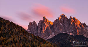 Dolomites In Autumn, Italy