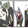 Grievous, Shaak Ti, + Manners