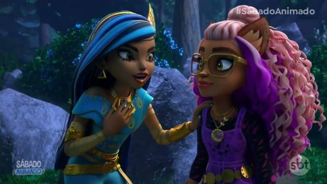 A nova série Monster High é exibida no Sábado Animado - SBT TV - SBT TV