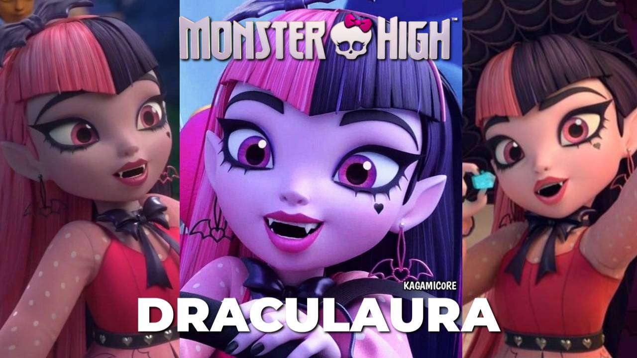 Draculaura Monster High (With Name) by Sweet---Chaos on DeviantArt