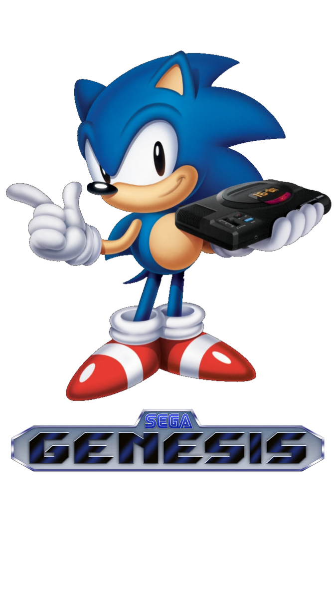 SEGA Genesis - Wallpaper Render by MBRArt on DeviantArt