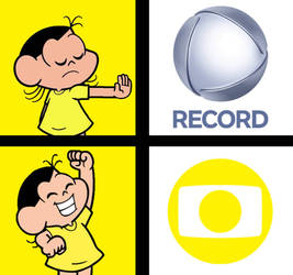 Magali Hates Record and Likes Globo
