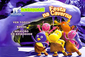 Backyardigans: Party in Cave - DVD Menu (PT-BR) 4K