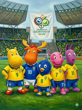 The Backyardigans - FIFA World Cup 2006 Poster AI