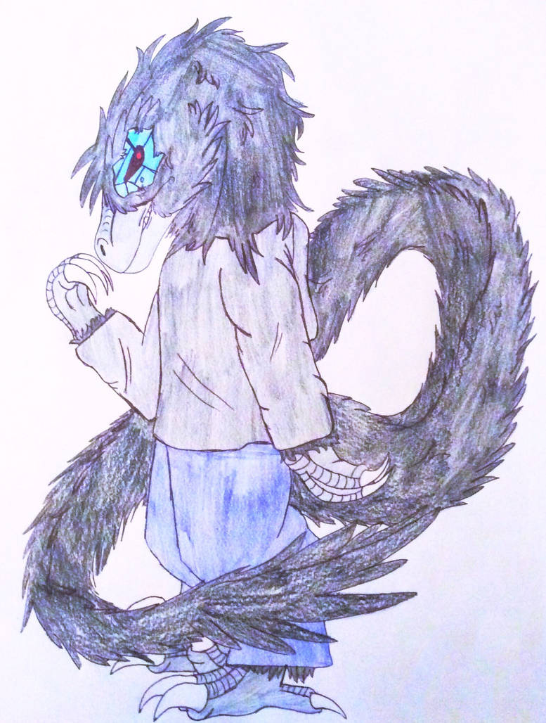 Humanoid Cyborg Raptor Thing by Epicness1000 on DeviantArt