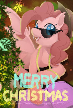 merry christmas from pinkie pie