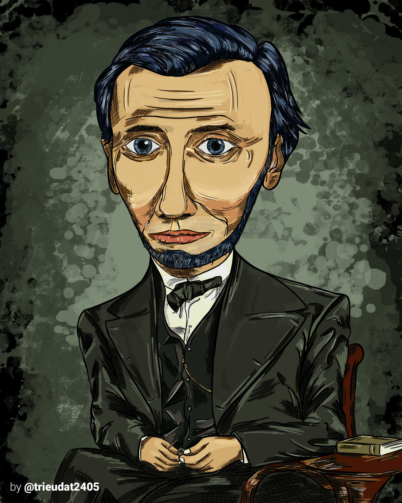 Abraham Lincoln - Caricature Art - President of Th by trieudat2405 on  DeviantArt