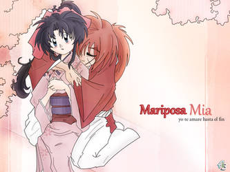 Kenshin n Kaoru - Mariposa Mia by Aerobrisy