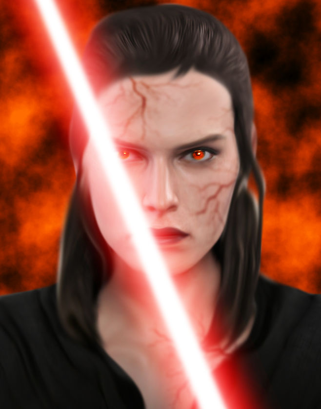 The Dark Side of Rey by GronHatchat on DeviantArt