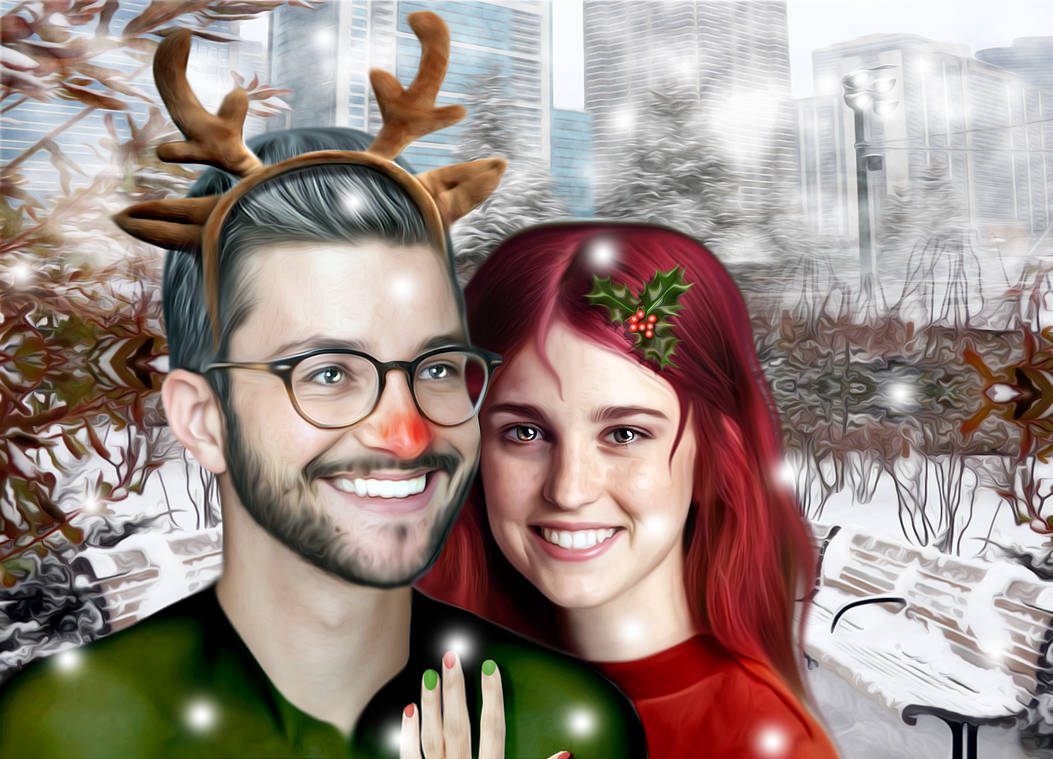 Marco and Drew Rivers On Their Final Christmas by GronHatchat on DeviantArt