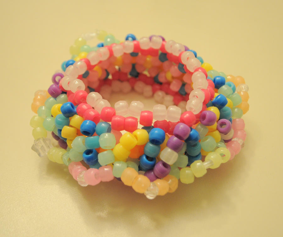 3D Cute and Happy Kandi Cuff