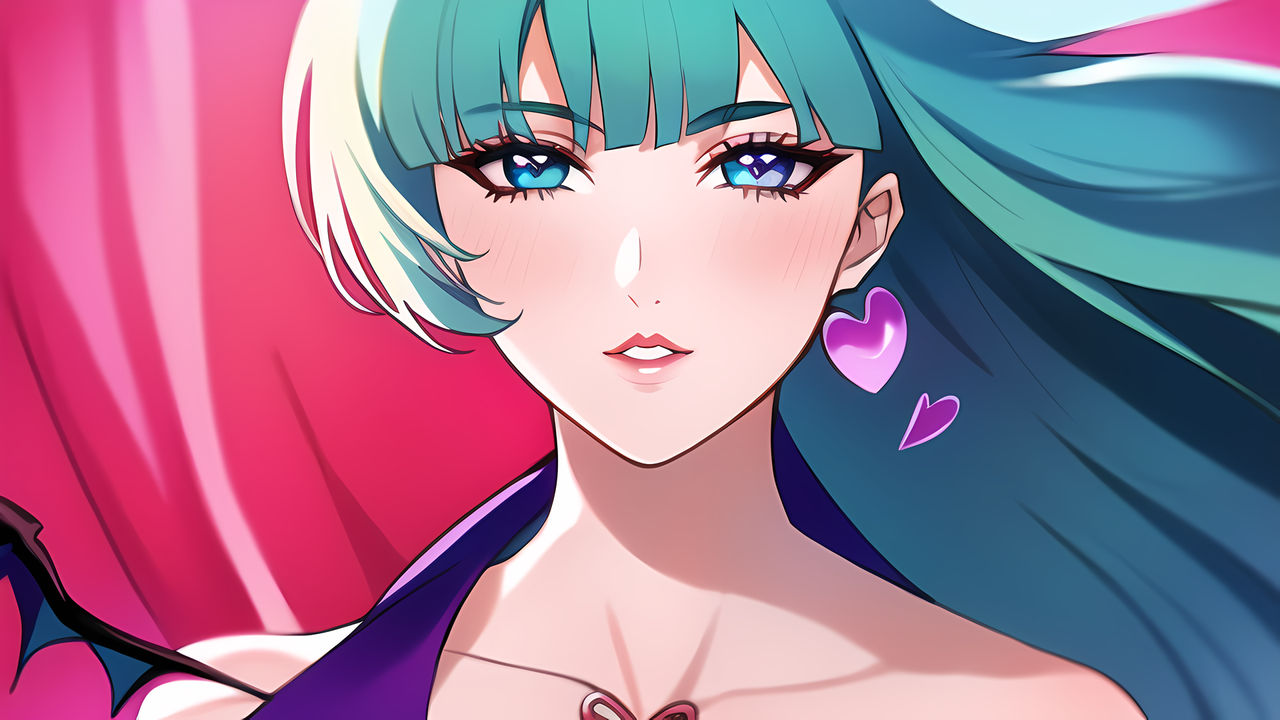 Mmd Morrigan AI drawing Morrigan Aensland by zhaoshuais on DeviantArt