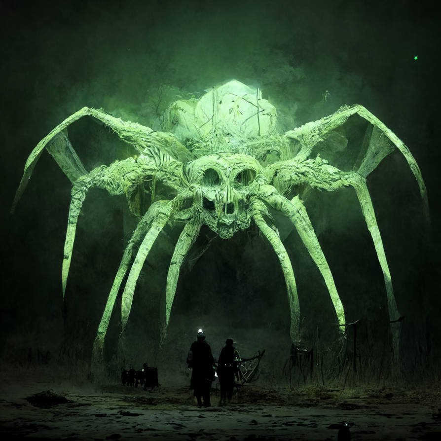 Ghost spider, art collection Welcome Necrotic worl by Wehevi on DeviantArt