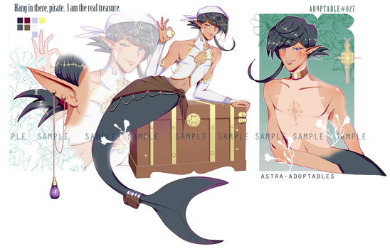 CLOSED* Mermay pirate adopt - SET PRICE