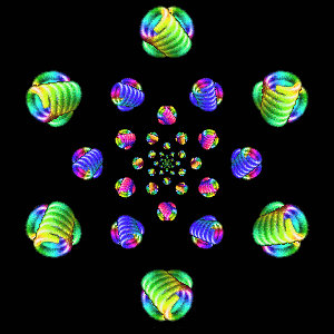 Random Coil Animation KaleidoCoils animated .gif by 1389AD on DeviantArt