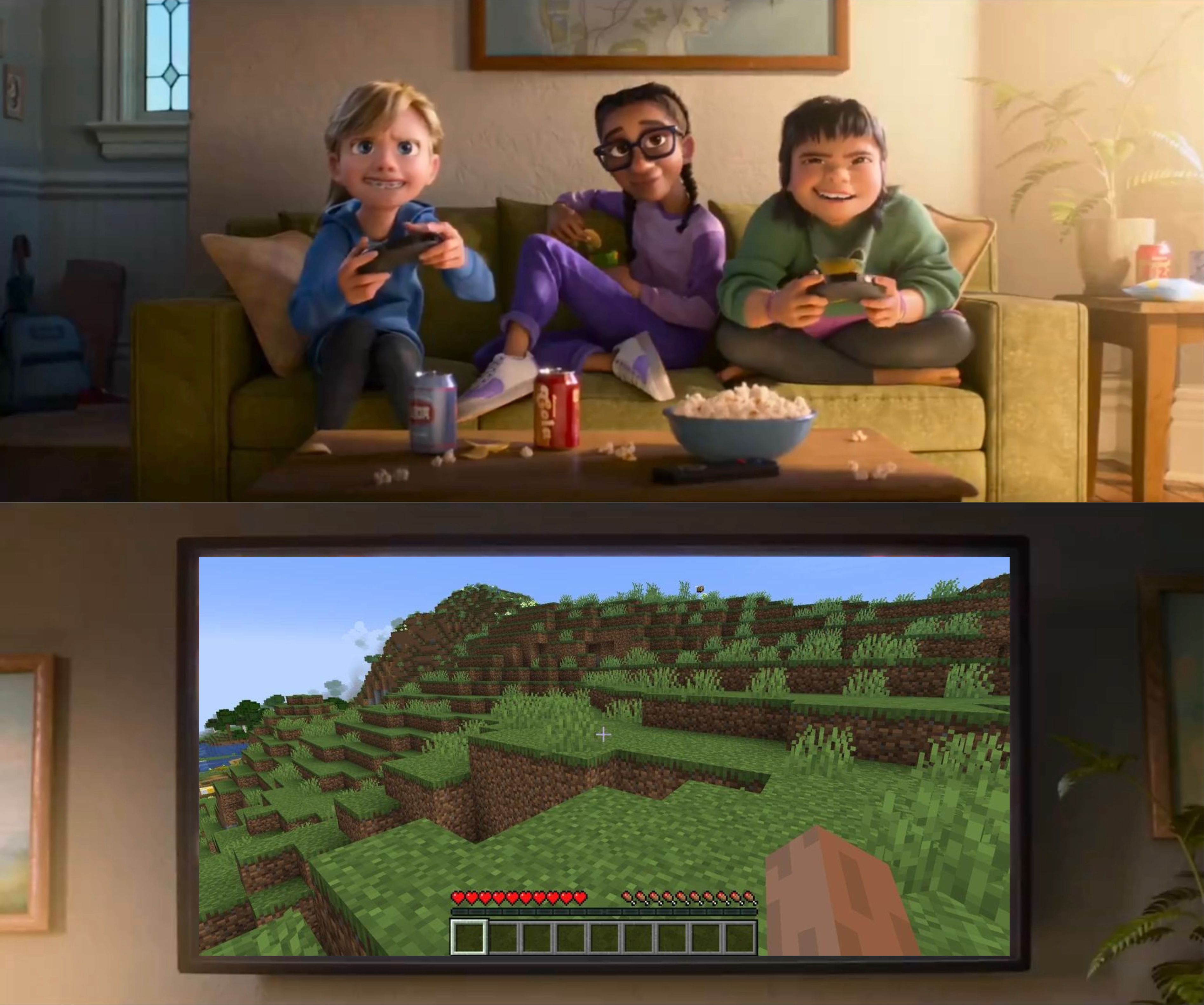 Tatum Riley Minecraft Riley and Grace Playing Minecraft by Mario5LM3 on DeviantArt