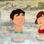 Luca and Mei at the Hot Springs (Pt. 2)