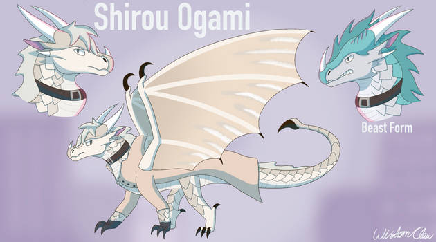 Shirou Ogami (BNA x Wings of fire)