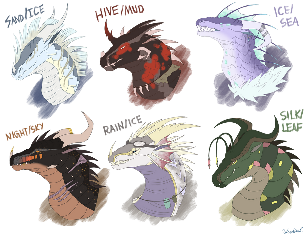 Wings of Fire Hybrid Adopt Batch CLOSED by WisdomClaw on DeviantArt