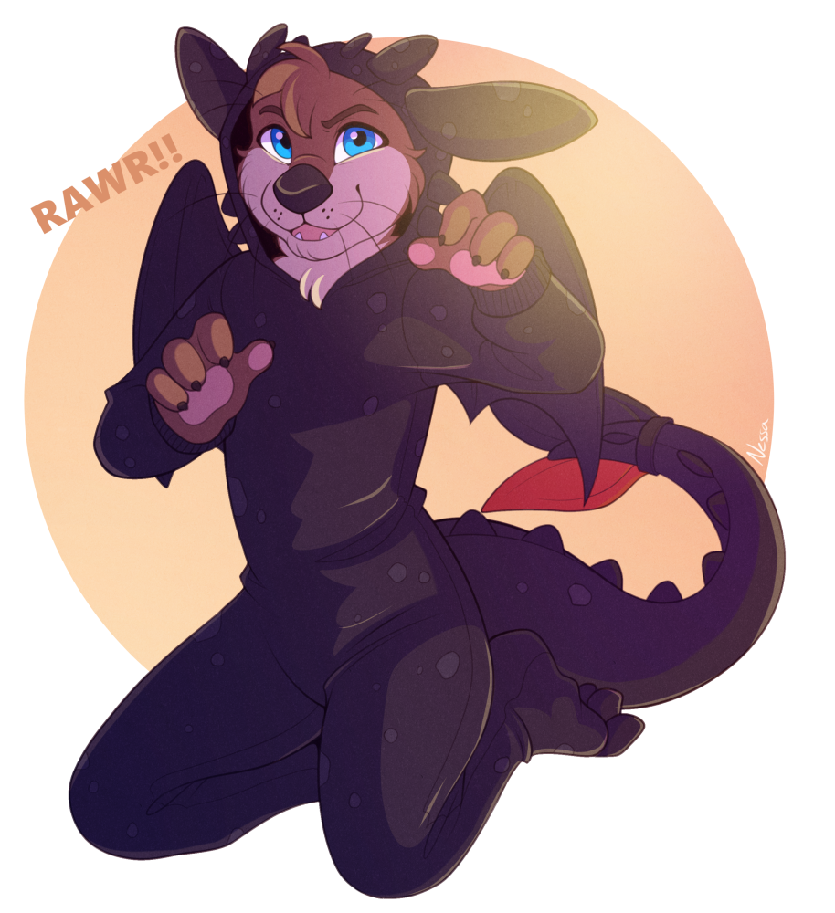 Rawr! - Commission