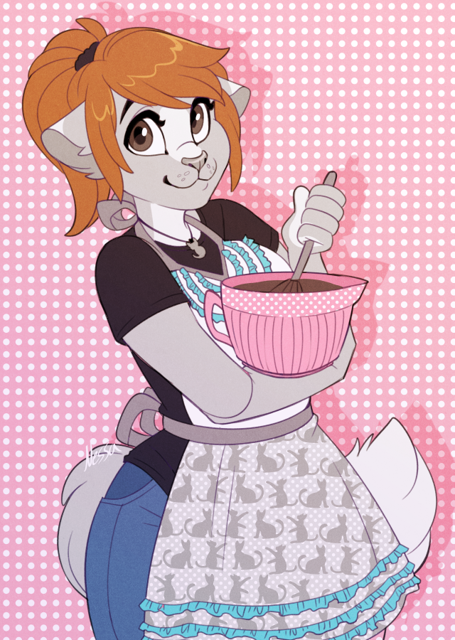 Kitty Apron