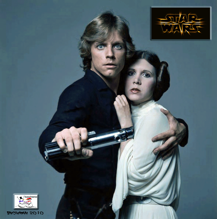 Luke and Leia - Flame On