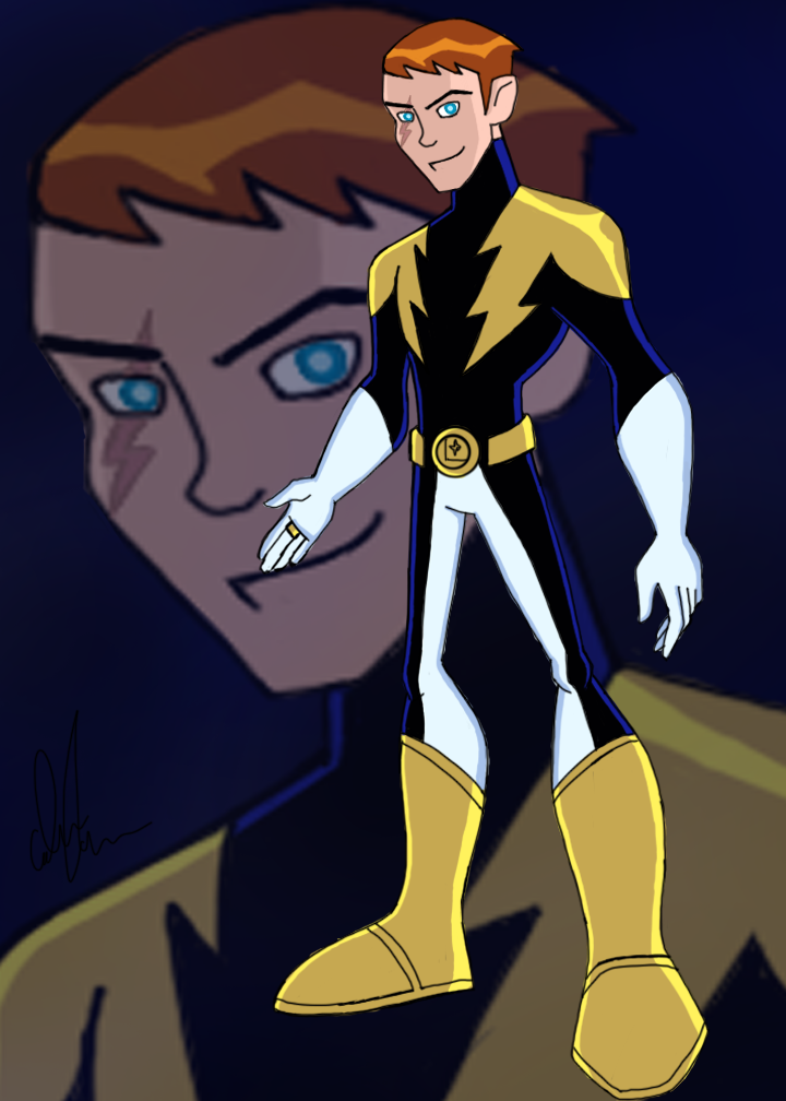 Legion of Superheroes: Lightning Lad by Maygirl96 on DeviantArt