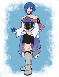 KH Dress Redesign: Aqua