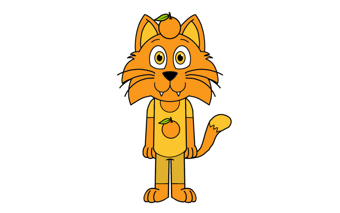 Orange The Cat (Updated Look) by RRAndUf2020 on DeviantArt