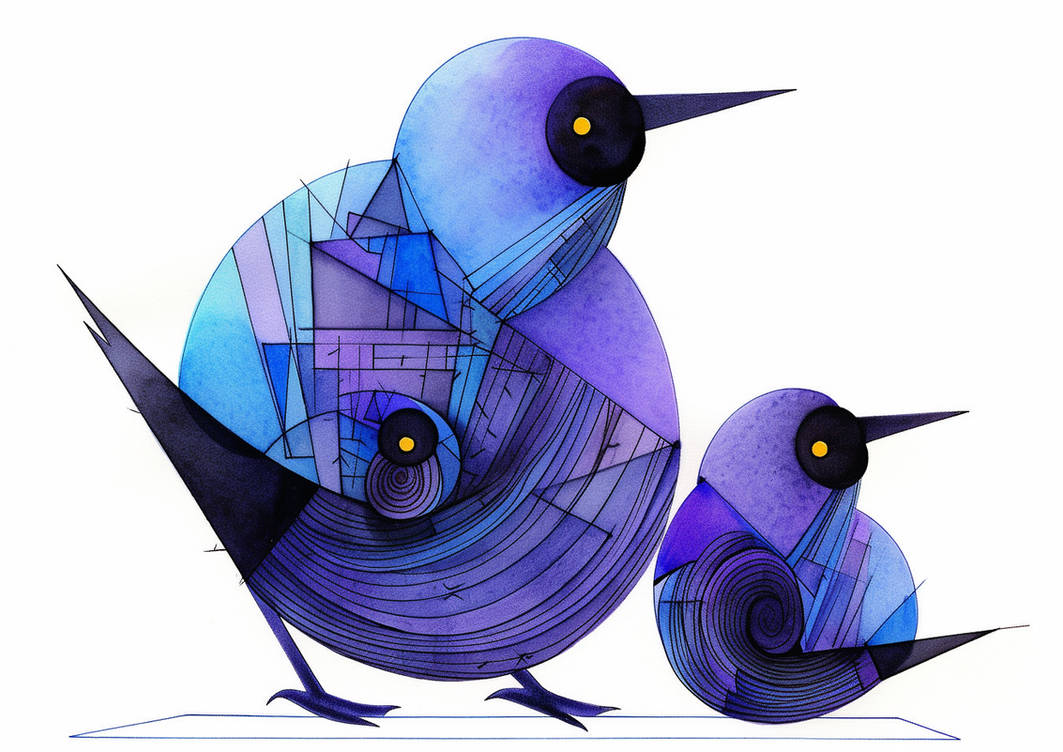 Graphical Abstract Bird Abstract birds #2 by AZH artworks by BiggAlekz on DeviantArt