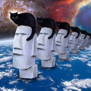 Cat Easter Island Heads