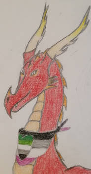 Aroace Pride Dragon