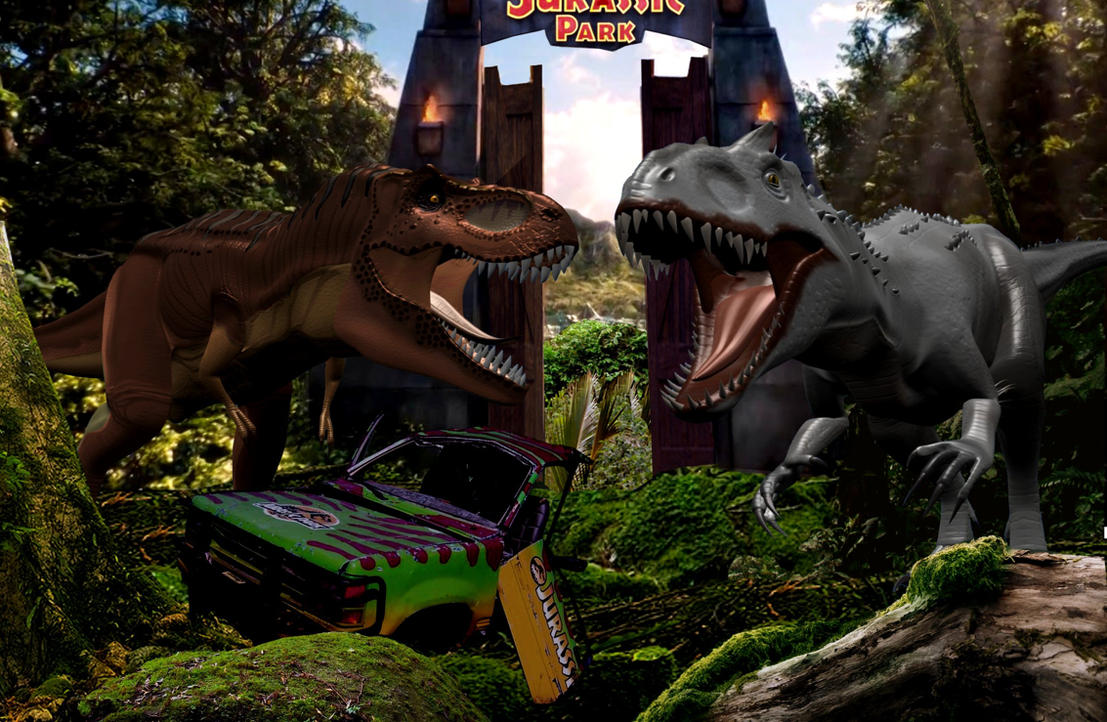 Тиранозавр из парка юрского периода Тиранозавр из парка юрского периода