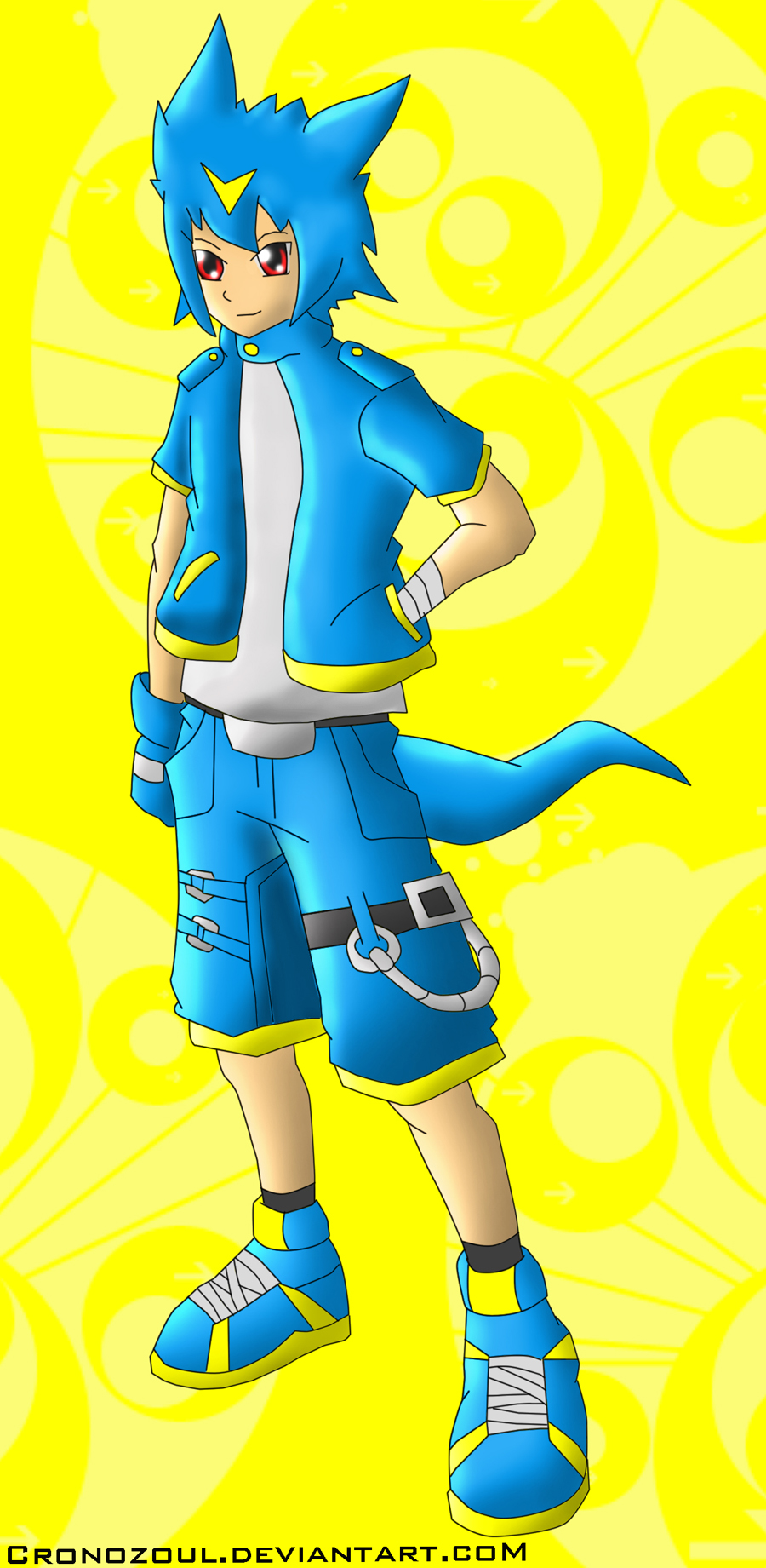 Veemon Gijinka