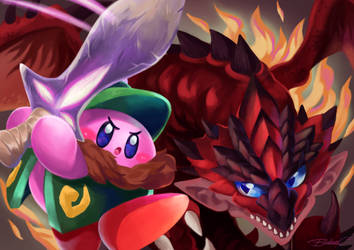 Monster Hunter Kirby