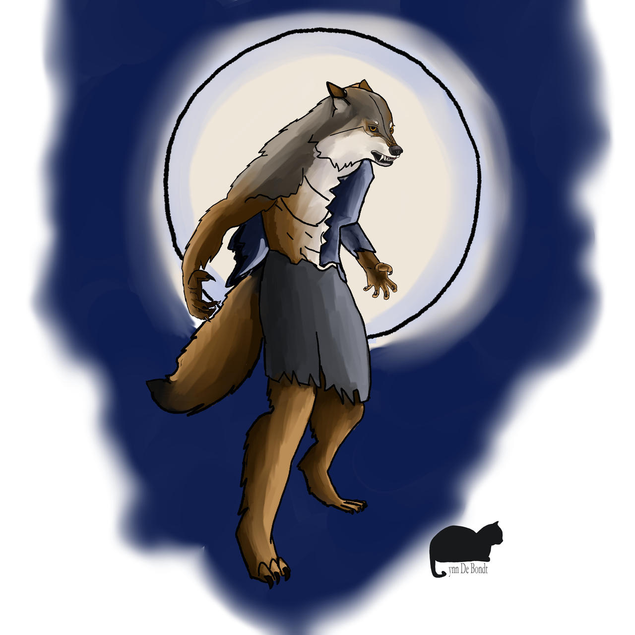 Shapeshifter Deviantart Drawtober shapeshifter by Lynndebondtartist on DeviantArt