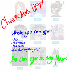 CHARACTERS UFT (OPEN)!!