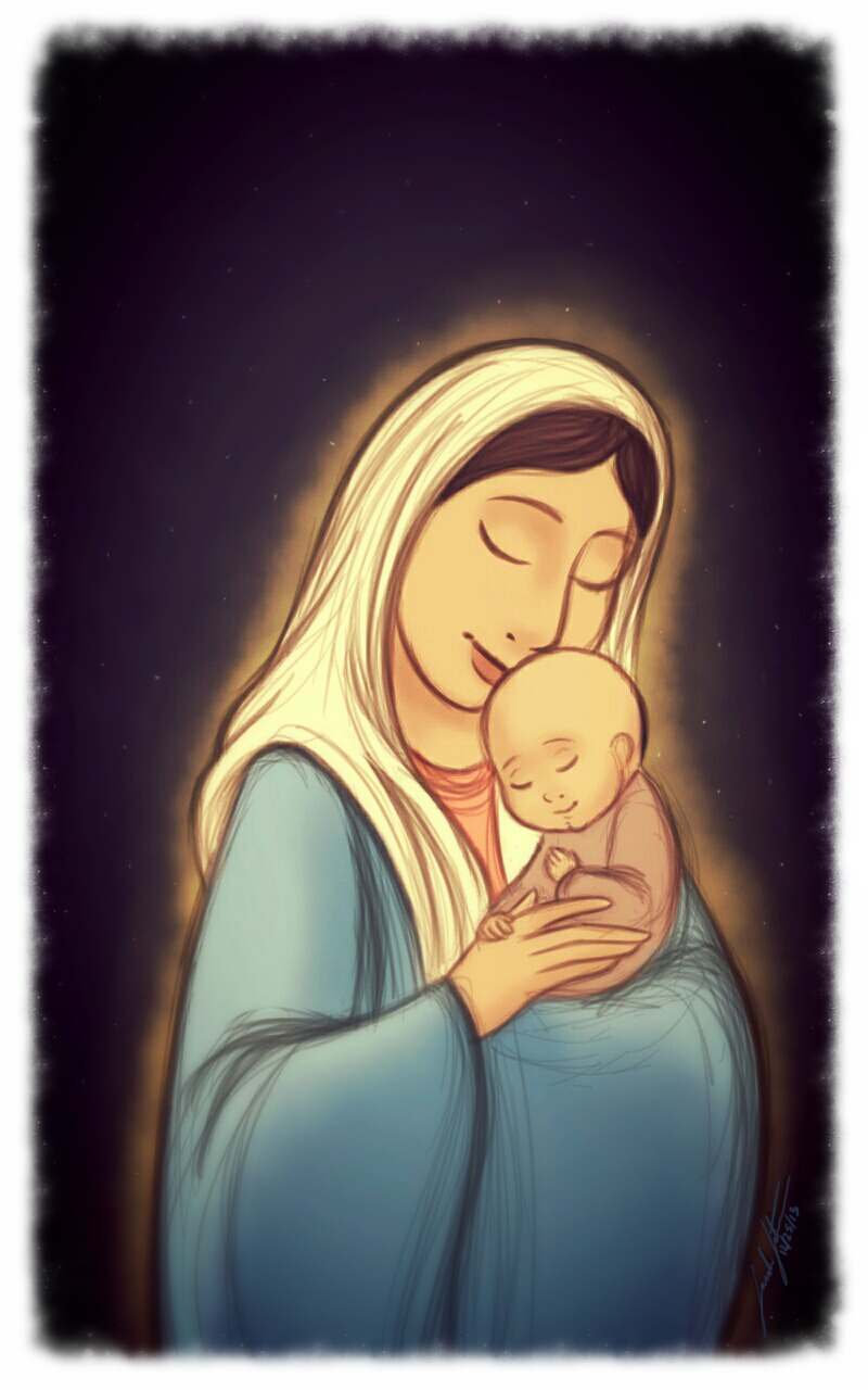 Mary and Jesus