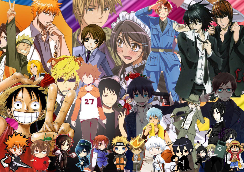 Just Some Random Anime Characters... I guess... by animatedpretzel on ...